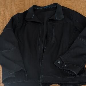 Kuhl Men's Black Lightweight Zip Shirt Jacket